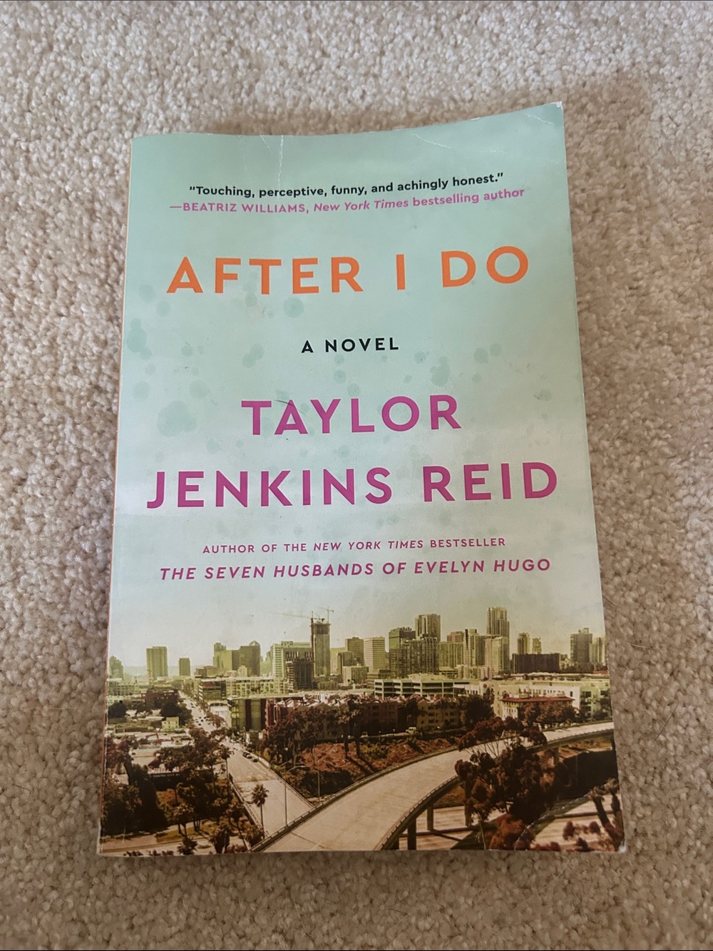 After I Do by Taylor Jenkins Reid - Mint & Pink Paperback